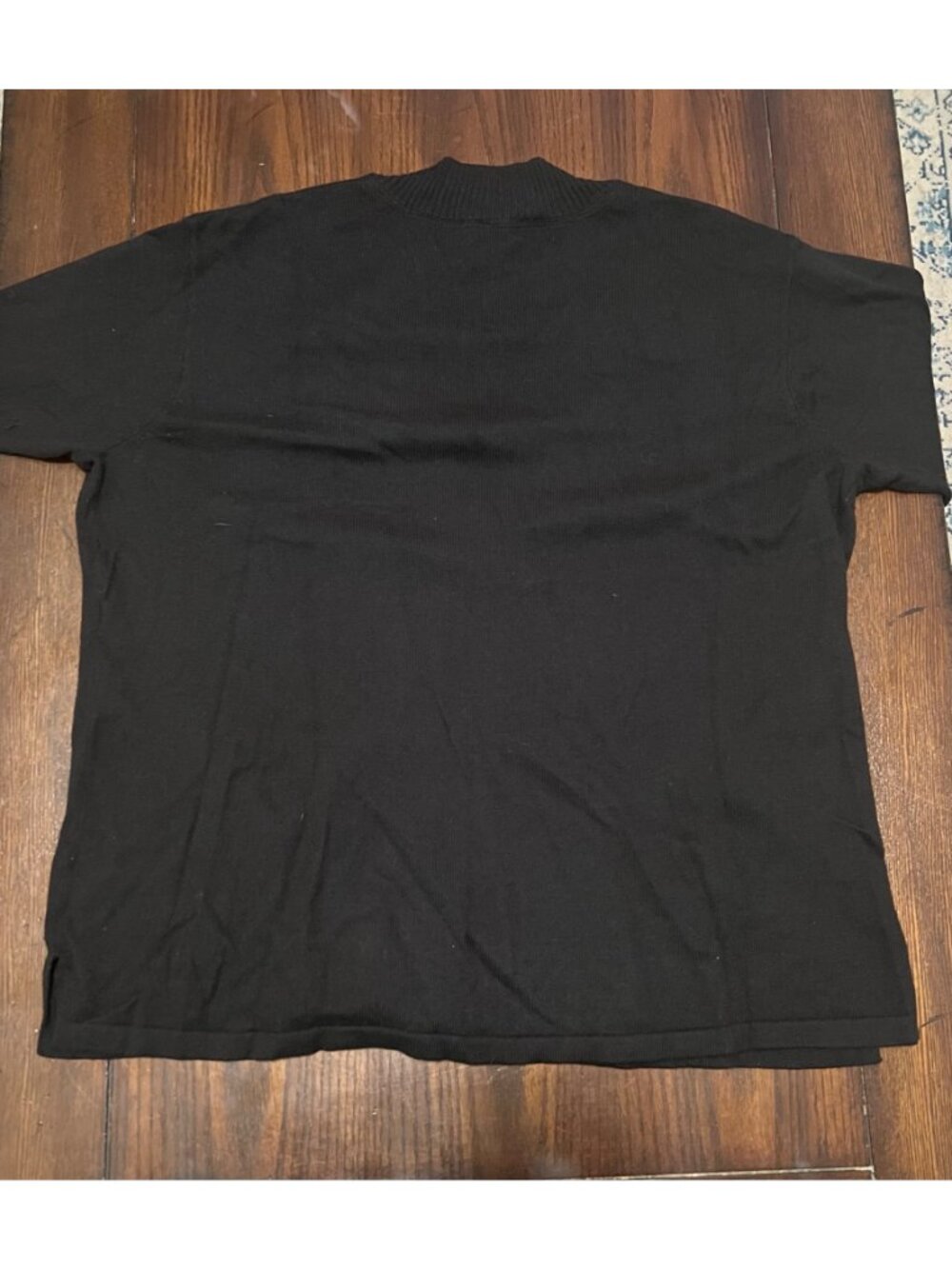 Pure J. Jill V-Neck Long Sleeve Cotton Cashmere Blend Sweater M Petite Neutral - Picture 6 of 7